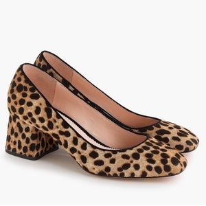 JCREW BLOCK HEEL PUMPS